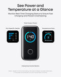 Anker Laptop Charger, 140W MAX USB C Charger, 4-Port Multi-Device Fast Charging, Advanced GaN Power Adapter, Intuitive Touch Controls, for MacBook, iPhone 17/16 Series, Samsung Galaxy, Pixel, and More 🍁 All In One Marketplace Canada