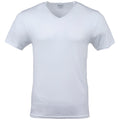 Gildan Men's V-Neck T-Shirts, Multipack, Style G1103, White (6-Pack), Large 🍁 All In One Marketplace Canada