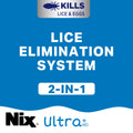 Nix Ultra, Kills Lice, Pesticide Free (With Lice Comb) - 1pk (59mL) - Effective Head Lice Treatment 🍁 All In One Marketplace Canada