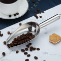 Berglander Stainless Steel Ice Scoop 6 OZ, Multipurpose Scoop for Ice Maker, Candy, Kitchen, Bar, Party, Wedding, Pet, Animal, Dog Food, Beach Shovel (Silver) 🍁 All In One Marketplace Canada