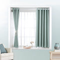 White Tension Curtain Rod for Windows 28 to 48 inch, Adjustable Expandable Pressure Spring Curtain Rod No Drilling, 7/8" Curtain Rod for Bedroom Doorway Closet Door 🍁 All In One Marketplace Canada