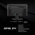 MSI G242L E14 24-inch 1920 x 1080 (FHD) Gaming Monitor, 144Hz, Adaptive-Synch, HDMI, DisplayPort, VESA Mountable, Tilt, Height Adjustable, Speaker, 1ms, Black 🍁 All In One Marketplace Canada