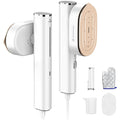 Hulmay Steamer Clothes, 1200W Clothes Steamer, Steam Iron 2-in-1, Portable Handheld Steamer for Travel 10s Heat-Up, Travel Size Clothing Steamer and Garment Steamer for Home, Office -White, 110-120V 🍁 All In One Marketplace Canada