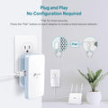 TP-Link Powerline WiFi Extender (TL-WPA7517KIT) - AV1000 Powerline Ethernet Adapter with Dual Band WiFi, OneMesh, Gigabit Port, Ethernet Over Power, Plug & Play 🍁 All In One Marketplace Canada