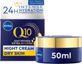 NIVEA Q10 Anti-Wrinkle Moisture Replenishment Night Cream, 50mL | Anti-wrinkle night face moisturizer with argan oil 🍁 All In One Marketplace Canada