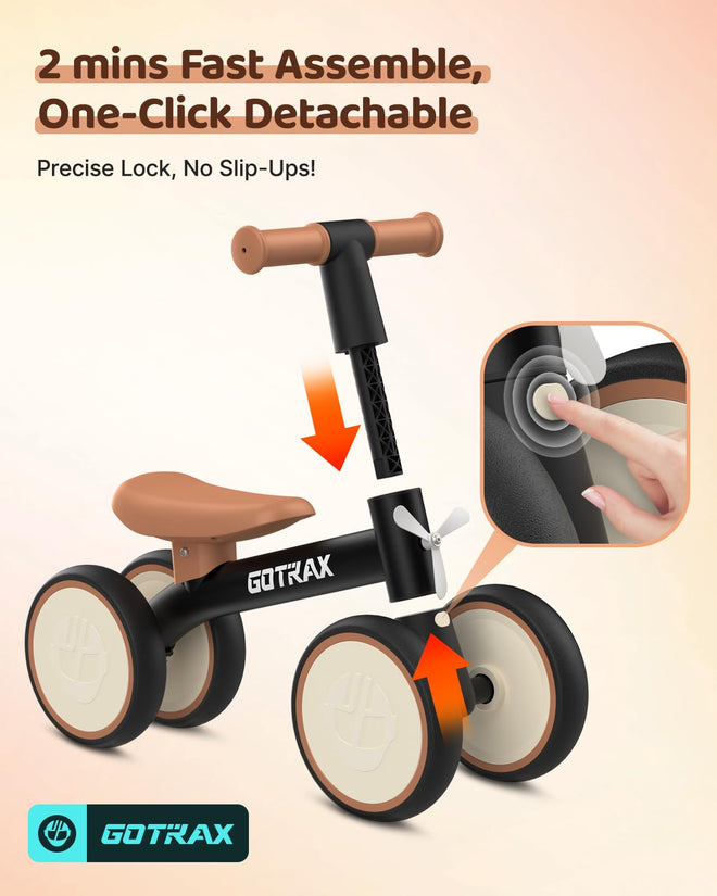 Gotrax Baby Balance Bike, 7" Silent Wheels, First Gift for Toddlers 1-2 🍁 All In One Marketplace Canada
