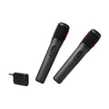 JBL PartyBox Wireless Mic - 2X Digital Wireless Microphones, Rechargeable Battery (20hrs - 700mAh), Clear Voice, Crisp Sound, Stable 2.4GHz Connection, Compatible with All PartyBox Speakers (Black) 🍁 All In One Marketplace Canada