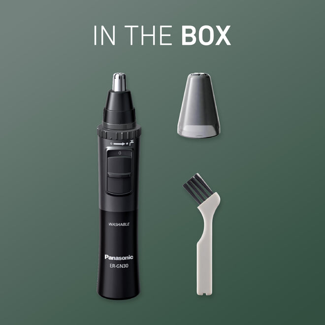 Panasonic ERGN30H nose & ear Hair Trimmer, Black Compact, 0.14 kilogram 🍁 All In One Marketplace Canada