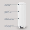 Diaper Genie Platinum Diaper Pail Gift Set, 2 Easy Roll Refills (48 Bags) 🍁 All In One Marketplace Canada