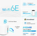 TP-Link Deco AXE5400 Tri-Band WiFi 6E Mesh System(Deco XE75 Pro) - 2.5G WAN/LAN Port, Covers up to 5500 Sq.Ft, Replaces WiFi Router and Extender, AI-Driven Mesh, New 6GHz Band, 2-Pack 🍁 All In One Marketplace Canada
