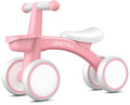 Umatoll Baby Balance Bike Toys for 1 Year Old Girls Gifts, Adjustable Seat Baby Walker, First Birthday Gifts, 12-24 Months Toddler Ride on Toys with Removable Basket, Pink 🍁 All In One Marketplace Canada
