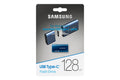 SAMSUNG Type-C USB Flash Drive, 128GB, Transfers 4GB Files in 11 Secs w/Up to 400MB/s Read Speeds, Compatible w/USB 3.0/2.0, Waterproof MUF-128DA/AM [Canada Version] 🍁 All In One Marketplace Canada