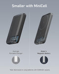 Anker Magnetic Portable Charger, 5,000 mAh Wireless Portable Charger with USB-C Cable, Battery Pack Only Compatible with Phone 15/15 Pro/15 Pro Max, iPhone 14/13/12 Series 🍁 All In One Marketplace Canada