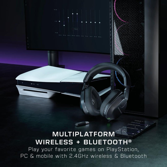 Turtle Beach Stealth 600 Wireless Multiplatform Amplified Gaming Headset for PS5, PS4, PC, Nintendo Switch & Mobile – Bluetooth, 80-Hr Battery, Noise-Cancelling Flip-to-Mute Mic, 50mm Speakers – Black 🍁 All In One Marketplace Canada