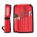 Oregon Universal Chainsaw Field Sharpening Kit - Includes 5/32-inch, 3/16-inch, and 7/32-inch Round Files, Flat File, Handle, Filing Guide, and Pouch 🍁 All In One Marketplace Canada
