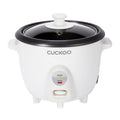 CUCKOO One Touch Rice Cooker 3-Cup (Uncooked) / 6-Cup (Cooked), Mini Rice Cooker & Warmer with Steamer Tray, Versatile Grain Cooker, Soup Maker, Auto Keep Warm, White (CR-0301C) 🍁 All In One Marketplace Canada