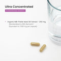 Milk Thistle Capsules – High Potency 30:1 Extract (7,500 mg Equivalent) with 80% Silymarin – Premium Liver Support Supplement for Healthy Flush & Detox – Vegan, Non-GMO – 180 Count 🍁 All In One Marketplace Canada