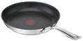 Jamie Oliver by Tefal Nonstick Coated Stainless Steel Pan 11-Inch, Induction Compatible, Oven Safe up to 500°F, Chef's Stainless Steel Skillet, Non Stick Frying Pans, Silver 🍁 All In One Marketplace Canada
