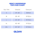 GILDAN Men's Crew T-Shirts, Multipack, Style G1100, Black (6-Pack), X-Large 🍁 All In One Marketplace Canada