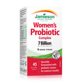Jamieson Women's Probiotic Complex 7 Billion Active Cells, Supports Digestive Health, Intestinal Health, Gut Flora, and Vaginal Health with Lactobacillus and Bifidobacterium, Non-GMO, Gluten-Free, 45 Vegetarian Capsules 🍁 All In One Marketplace Canada