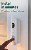 Blink Battery Doorbell 2K+ (newest model) — Wireless video doorbell, 2K resolution, enhanced audio. Required Sync Module not included – Add-On (White) 🍁 All In One Marketplace Canada