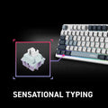 MSI Forge GK600 TKL W Sky US 2.4GHz Wireless (MS-8ZA9 and WD02), Bluetooth RGB Lighting Gaming Keyboard with 1.06-inch Display, 4000mAh 🍁 All In One Marketplace Canada