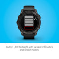 Garmin epix Pro (Gen 2) Sapphire Edition, 47mm, High Performance Smartwatch, Advanced Training Technology, Built-in Flashlight, Black 🍁 All In One Marketplace Canada