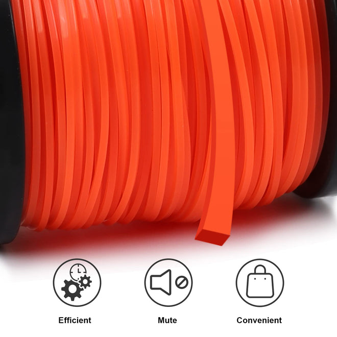 VIABRICO 0.080 Inch Trimmer Line, 0.080" Weed Wacker Eater String, Commercial Grade Square Nylon String Trimmer Line Replacement for String Trimmer Weed Trimmer .080"-425ft-1.35lb-Spool 🍁 All In One Marketplace Canada
