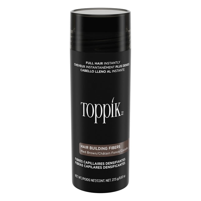 TOPPIK Hair Building Fibers, 27.5 g, Fill In Fine or Thinning Hair, Instantly Thicker Looking, Multiple Shades for Men & Women 🍁 All In One Marketplace Canada