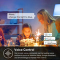 Kasa Smart Light Bulbs, Full Colour Changing Dimmable Smart WiFi Bulbs Compatible with Alexa and Google Home, A19, 9W 800 Lumens,2.4Ghz only, No Hub Required, 4-Pack (KL125P4), Multicolour 🍁 All In One Marketplace Canada