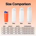 Owala Kids FreeSip Insulated Stainless Steel Water Bottle with Straw, BPA-Free Sports Water Bottle, Great for Travel, 16 oz, Blue Citrus 🍁 All In One Marketplace Canada