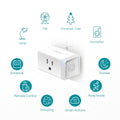 Kasa Smart Plug Mini by TP-Link (HS103P2) - Smart Home WiFi Outlet Works with Alexa, Echo and Google Home, No Hub Required, Remote Control, 2.4GHz WiFi Required, 15 Amp, UL Certified, 2-Pack, White 🍁 All In One Marketplace Canada