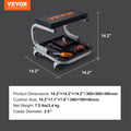 VEVOR Rolling Creeper Garage/Shop Seat, 250 LBS Capacity Padded Rolling Workshop Stool with Tool Tray Storage, Mechanic Stool for Garage, Shop, Auto Repair, Black 🍁 All In One Marketplace Canada