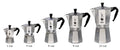 Bialetti - Moka Express: Iconic Stovetop Espresso Maker, Makes Real Italian Coffee, Moka Pot 3 Cups (4.3 Oz - 130 Ml), Aluminium, Silver 🍁 All In One Marketplace Canada
