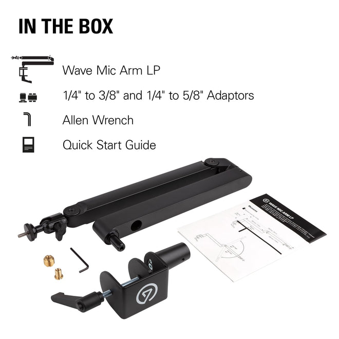 Elgato Wave Mic Arm Low Profile Microphone Boom Arm 🍁 All In One Marketplace Canada