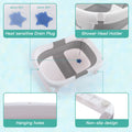 Baby BathTub, 4-in-1 Newborn to Toddler Tub with Temperature Sensor,Infant Waterproof Ear Cap and Soft Cushion included,Grey 🍁 All In One Marketplace Canada