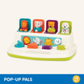 Battat Pop-Up Toy, Pop-Up Pals Cause-and-Effect Animal Toy, Toddler, 4 Pals 🍁 All In One Marketplace Canada