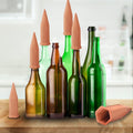 Fu Store 10PCS Plant Watering Stakes Automatic Plant Drippers Waterers for Vacations Plant Watering Devices Terracotta Self Waterinq Spikes for Wine Bottles Great for Indoor Outdoor Plants 🍁 All In One Marketplace Canada