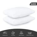 Utopia Bedding Bed Pillows for Sleeping Queen Size (White Hem), Set of 2, Cooling Hotel Quality, Gusseted Pillow for Back, Stomach or Side Sleepers 🍁 All In One Marketplace Canada