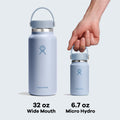 Hydro Flask Micro Bottle - Insulated Mini Leak Proof Flask for Purse or Pocket in 6.7 Oz Cloud Pink 🍁 All In One Marketplace Canada