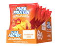 Pure Protein Cheesy Crackers, Cheddar, High Protein Snack, 10G Protein, Pack of 8 🍁 All In One Marketplace Canada