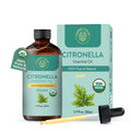 Carno Calm Organic Citronella Essential Oil | 100% Pure Natural Citronella Oil | For Scalp and Hair | Ideal for Both men and women | 1.7 fl oz 🍁 All In One Marketplace Canada
