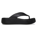 Crocs Women's Getaway Platform Flip Flops, Wedge Sandals for Women, Black, 7 🍁 All In One Marketplace Canada