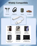 USB C to 3.5mm Audio Aux Adapter, AIDOUBARA 2 Pack Headphone Jack Dongle for iPhone 16 Pro Max/16, 15 Pro Max/15 Pro/15 Plus, Compatible with Samsung Galaxy S24/ S23/ S22/ S21 Ultra, Pixel, MacBook 🍁 All In One Marketplace Canada