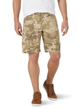 Wrangler Authentics Men's Classic Relaxed Fit Stretch Cargo Short Big & Tall Classic Relaxed Fit Stretch Cargo Shorts, Jungle Elmwood Camo, 36 🍁 All In One Marketplace Canada