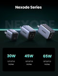 UGREEN Nexode 45W USB C Charger Block, GaN PPS Dual Port USB C Fast Charger Super Fast Charge 2.0 Wall Plug Compatible with Galaxy S26 S25 S24 Ultra S23 A54, iPhone 17 16 Pro Max, iPad, Pixel 10 9 8 🍁 All In One Marketplace Canada