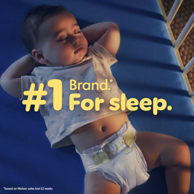 Pampers ZZZ Overnight Diapers, Size 5, Nighttime Protection Disposable Baby Diaper, 1 Pack (Count of 88) 🍁 All In One Marketplace Canada