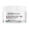 Marcelle Anti-Wrinkle Cream 50+, Day & Night, Anti-Aging Cream, Reduces Fine Lines & Wrinkles, 24H Hydration, Fragrance-Free, Hypoallergenic, Cruelty-Free, 50 mL 🍁 All In One Marketplace Canada