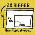Tub O Towels TW90 Heavy-Duty 10" x 12" Size Multi-Surface Cleaning Wipes, 90 Count Per Canister 🍁 All In One Marketplace Canada