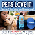 Bodhi Dog Bath Brush | De shedding Dog Brush | Hair Removing for Long Hair Dog Brush | Dog Brush for Short Haired Dogs | Dog Accessories Rubber Curry Brush | Dog Shampoo Brush 🍁 All In One Marketplace Canada